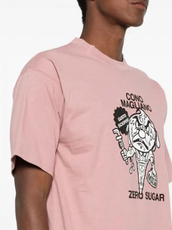 26SS 마리아노 반팔 티셔츠 MGSS26TT03012 16 Pink - MAGLIANO