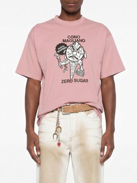 26SS 마리아노 반팔 티셔츠 MGSS26TT03012 16 Pink