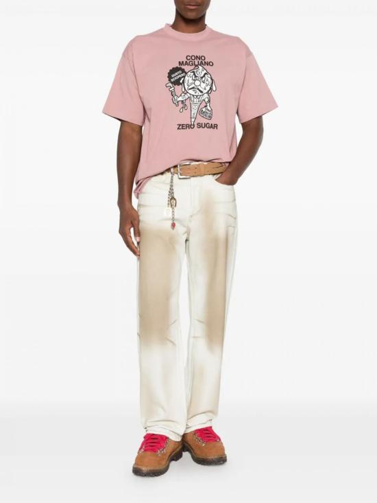 26SS 마리아노 반팔 티셔츠 MGSS26TT03012 16 Pink - MAGLIANO
