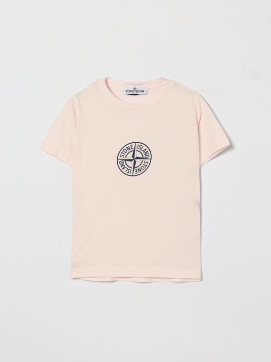 26SS [키즈] 스톤 아일랜드 티셔츠 2100011S0381 V0080 Pink