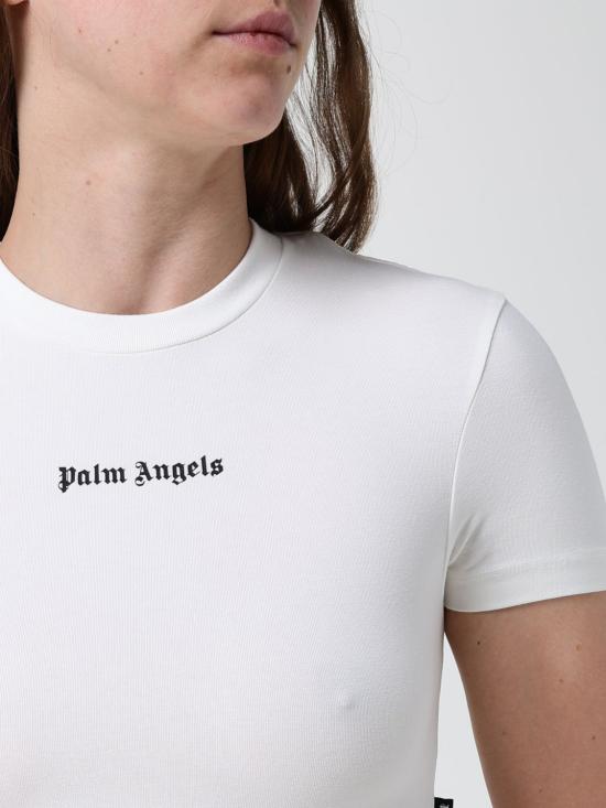 26SS 팜앤젤스 반팔 티셔츠 PWAA077S26JER001 0310 White - PALM ANGELS