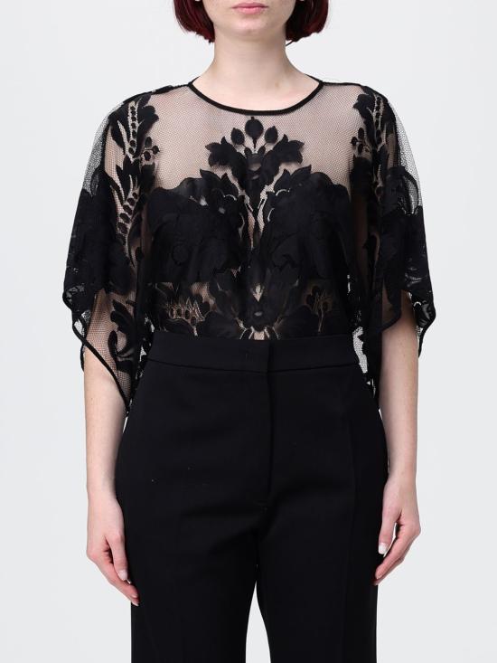 26SS 노마카말리 블라우스 ST126BDLT77 001 Black