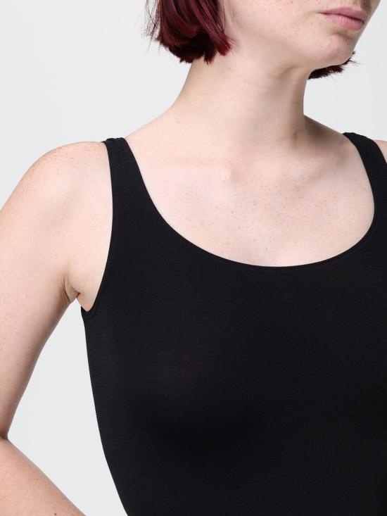 26SS 월포드 탑 75086 7005 Black - WOLFORD