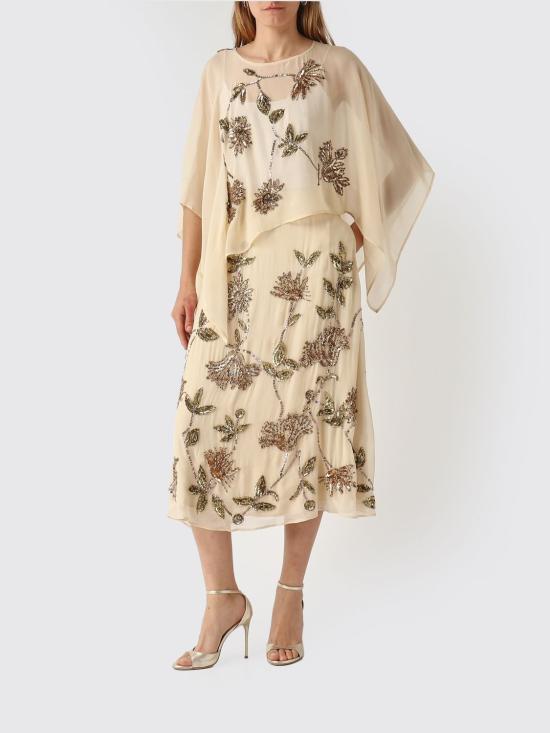 26SS 말리파르미 롱 원피스 IB033750667 B1143 Beige - MALÌPARMI
