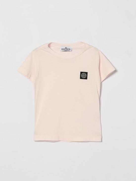 26SS [키즈] 스톤 아일랜드 티셔츠 2100002S0047 V0080 Baby Pink