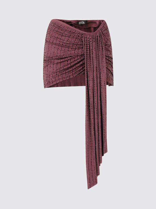26SS 베누자 숏 스커트 SK005C BRG Burgundy - VENUJA