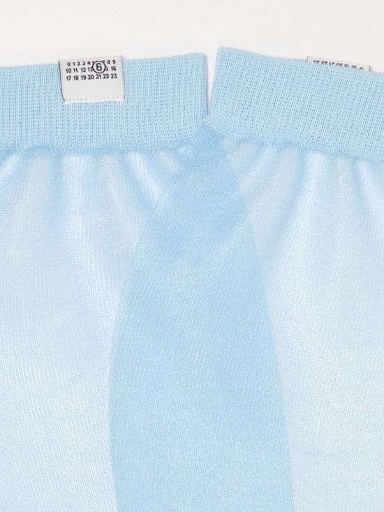 26SS MM6 메종마르지엘라 양말 S62TL0048M13272 512 Blue - MM6 MAISON MARGIELA