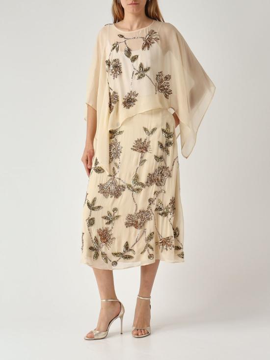 26SS 말리파르미 롱 스커트 JG667750667 B1143 Beige - MALÌPARMI