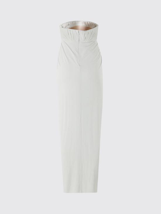 26SS 알베르타 페레티 롱 원피스 04690123 0483 Grey - ALBERTA FERRETTI