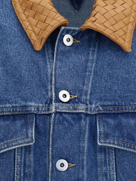 26SS 보테가베네타 자켓 862600V69P0 4300 Blue - BOTTEGA VENETA