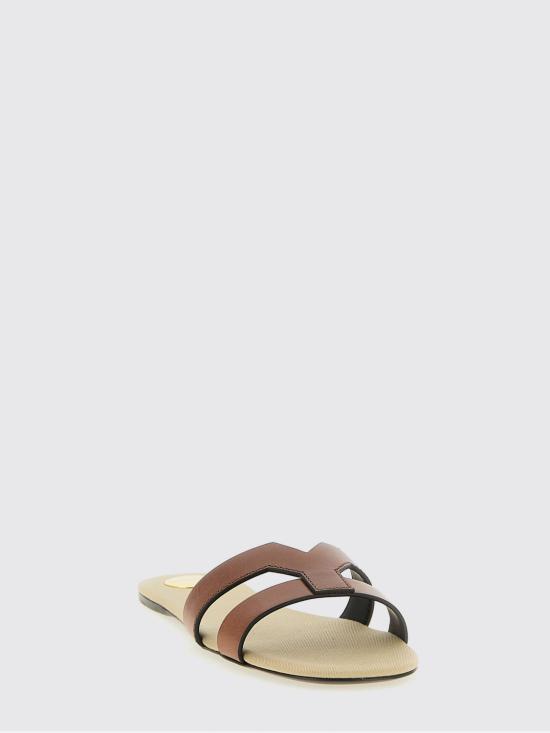 26SS 생로랑 뮬/슬리퍼 867777DWE00 6036 Brown - SAINT LAURENT