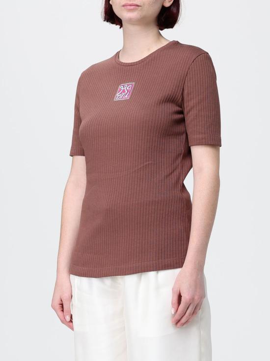 26SS 마르니 반팔 티셔츠 THJE0379S0UTC600 00M37 Tobacco - MARNI