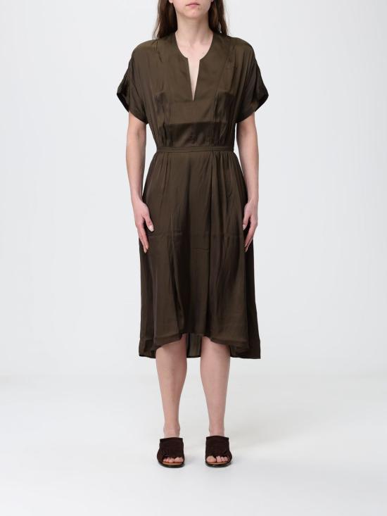 26SS 자딕앤볼테르 미디 원피스 WWDR02623 311 Military