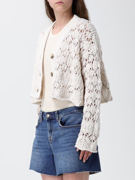 26SS 알라누이 가디건 LWHB055R26KNI002 OFOF Cream - ALANUI