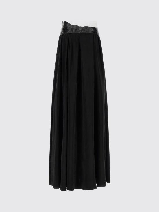 26SS 마르지엘라 롱 스커트 S29MI0014M35901 900 Black - MAISON MARGIELA