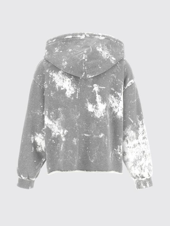 26SS MM6 메종마르지엘라 후드 티셔츠 S62GU0146S25337 853M Grey - MM6 MAISON MARGIELA