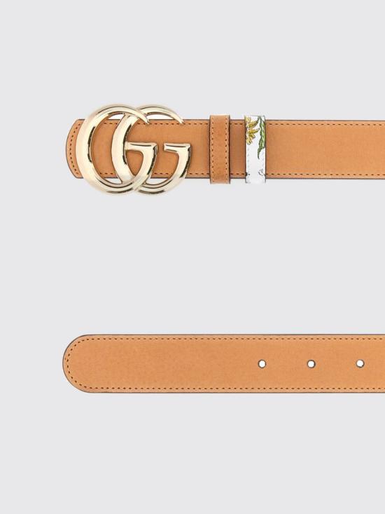 26SS 구찌 레귤러 벨트 847131AAFYR 9341 Cream - GUCCI