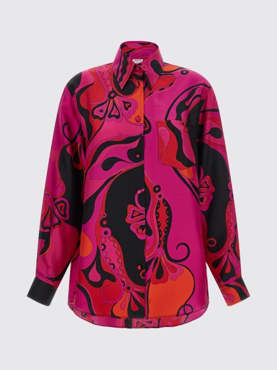 26SS 푸찌 블라우스 6HRJ126H731 026 Fuchsia - PUCCI