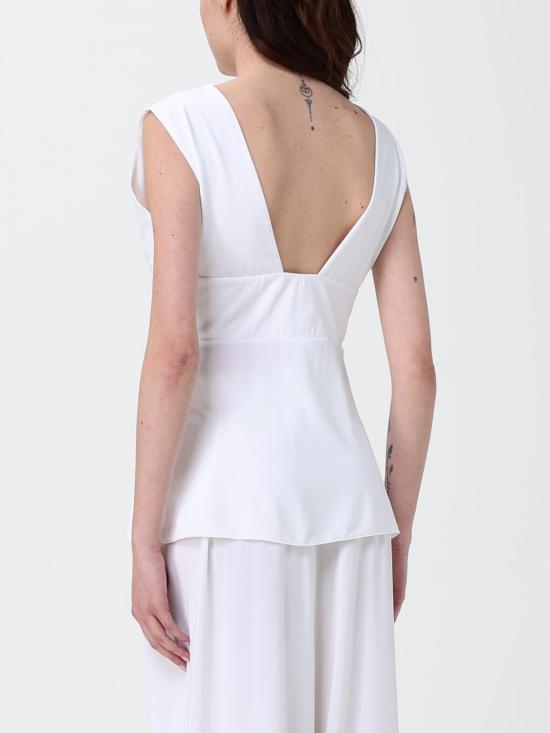 26SS 막스마라 긴팔 티셔츠 2616941019600 001 White - MAX MARA