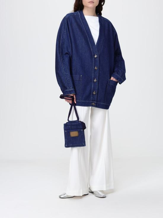 26SS 조르지오 아르마니 가디건 GW002597AF25753 ZZ105 Blue - GIORGIO ARMANI