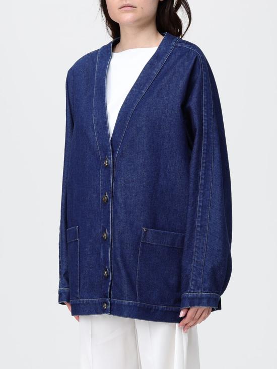 26SS 조르지오 아르마니 가디건 GW002597AF25753 ZZ105 Blue - GIORGIO ARMANI