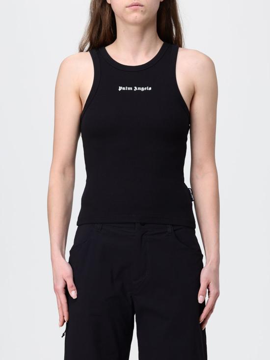 26SS 팜앤젤스 긴팔 티셔츠 PWAC024S26JER001 1003 Black