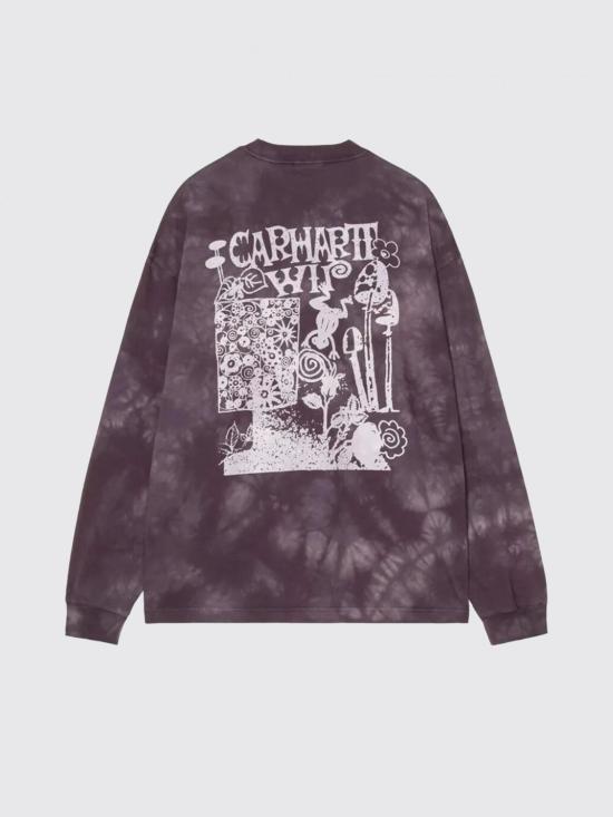 26SS 칼하트 WIP 롱슬리브 래디에이트 티셔츠 I036251 3Q9XX Plum - CARHARTT WIP