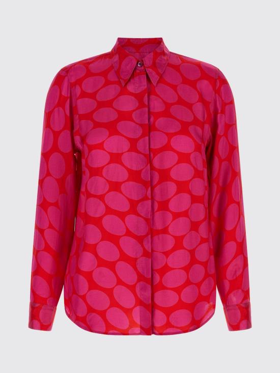 26SS 드리스 반 노튼 블라우스 2610107063017 304 Fuchsia - DRIES VAN NOTEN