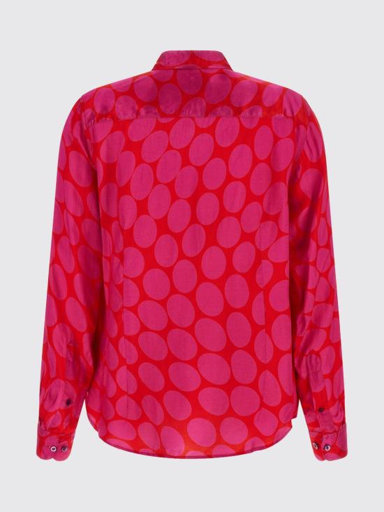 26SS 드리스 반 노튼 블라우스 2610107063017 304 Fuchsia - DRIES VAN NOTEN