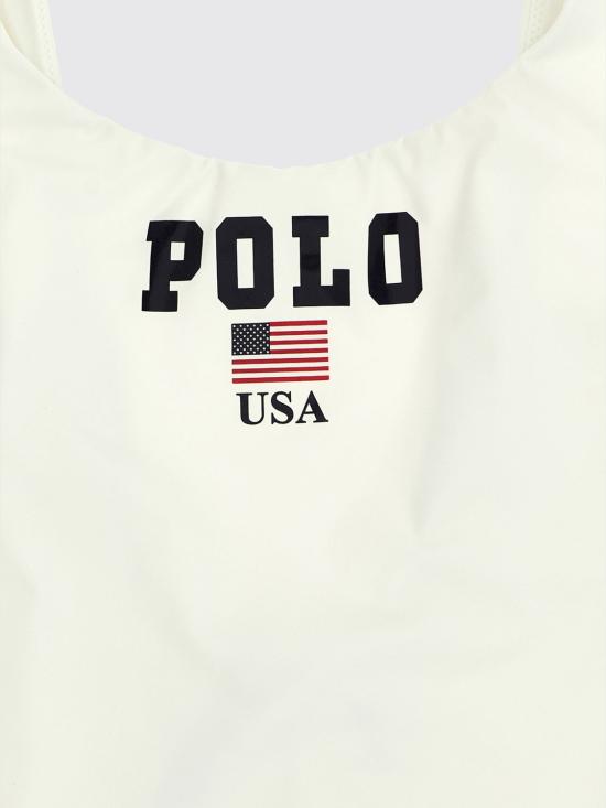 26SS 폴로 랄프로렌 원피스 수영복 21612410 White - POLO RALPH LAUREN