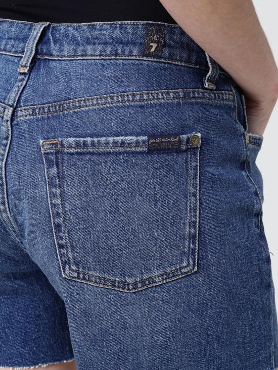 26SS 세븐포올맨카인드 데님 숏팬츠 7U900C65 EP1 Blue - 7 FOR ALL MANKIND