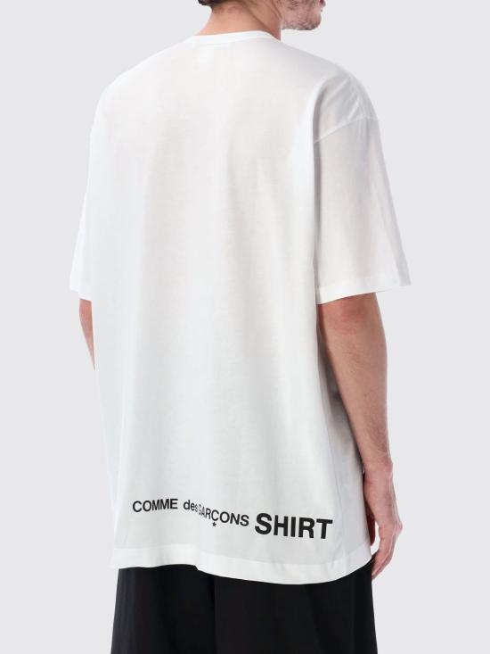 26SS 꼼데가르송 반팔 티셔츠 FQT008051 3 White - COMME DES GARCONS