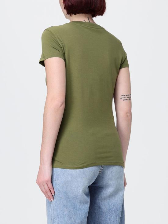 26SS 알마니 반팔 티셔츠 8NYTDLYJ73Z U7043 Kaki - ARMANI