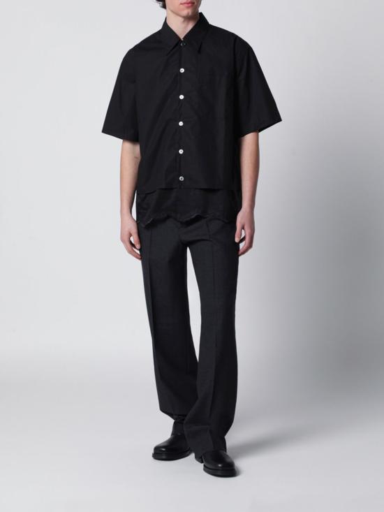 26SS 아워레가시 반팔 셔츠 M2262EV Black - OUR LEGACY