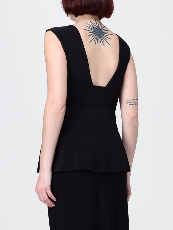 26SS 막스마라 긴팔 티셔츠 2616941019600 006 Black - MAX MARA