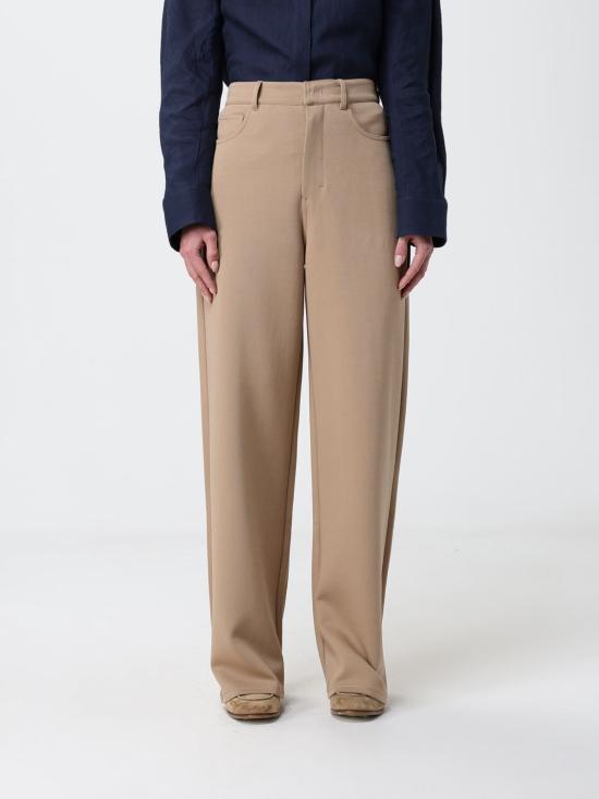 26SS 에스막스마라 스트레이트 팬츠 2619781033600 003 Brown