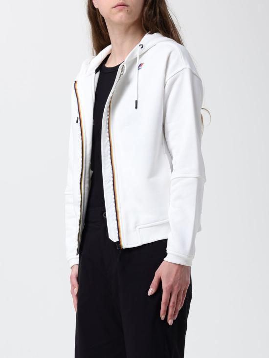 26SS 까웨 후드 티셔츠 K4146GW 001 White - K-WAY
