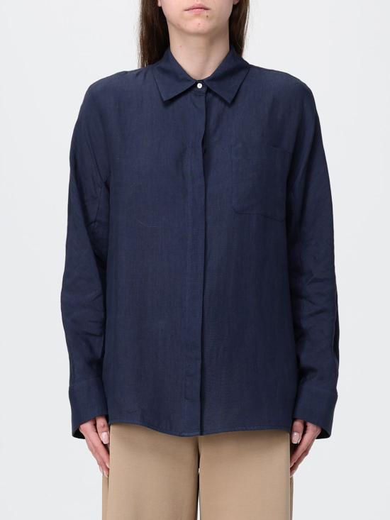 26SS 에스막스마라 블라우스 2619191033600 004 Blue