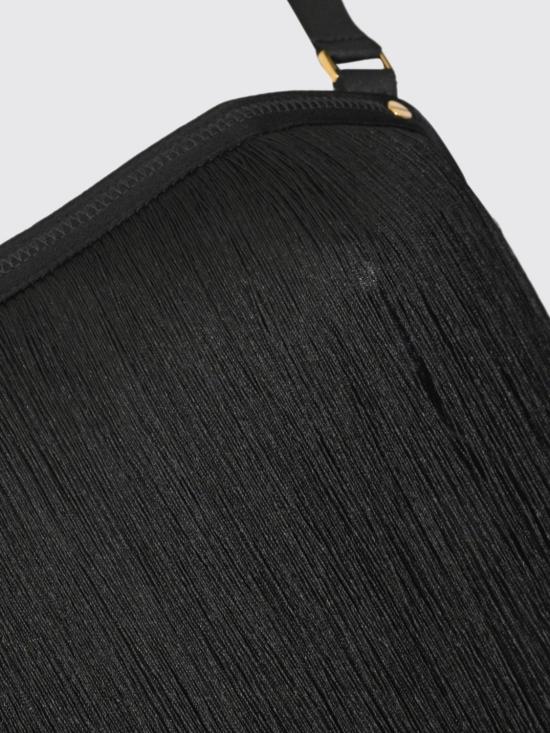 26SS 엘리자베타프랜치 긴팔 티셔츠 TO06262E2 110 Black - ELISABETTA FRANCHI