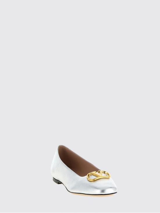 26SS 발렌티노 가라바니 플랫 슈즈 8W0S0PI8YFL S13 Silver - VALENTINO GARAVANI