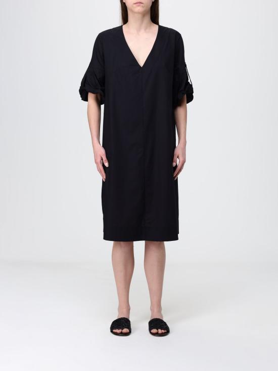 26SS 페이 미디 원피스 N8WE252601SZDH B999 Black