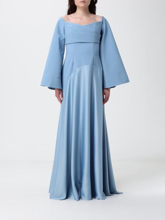 26SS 솔러스런던 롱 원피스 OS39001 SLATE BLUE Gnawed Blue