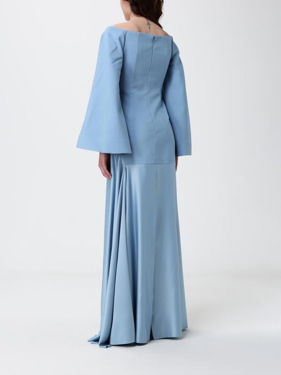 26SS 솔러스런던 롱 원피스 OS39001 SLATE BLUE Gnawed Blue - SOLACE LONDON