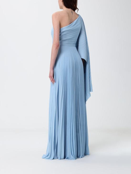 26SS 솔러스런던 롱 원피스 OS43001 SOFT BLUE Gnawed Blue - SOLACE LONDON