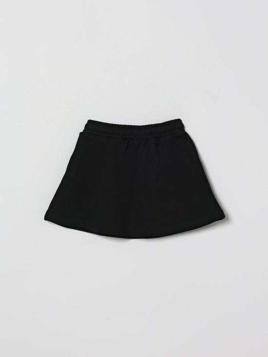 26SS [키즈] 모스키노 스커트 HDJ049LCA32 60100 Black - MOSCHINO