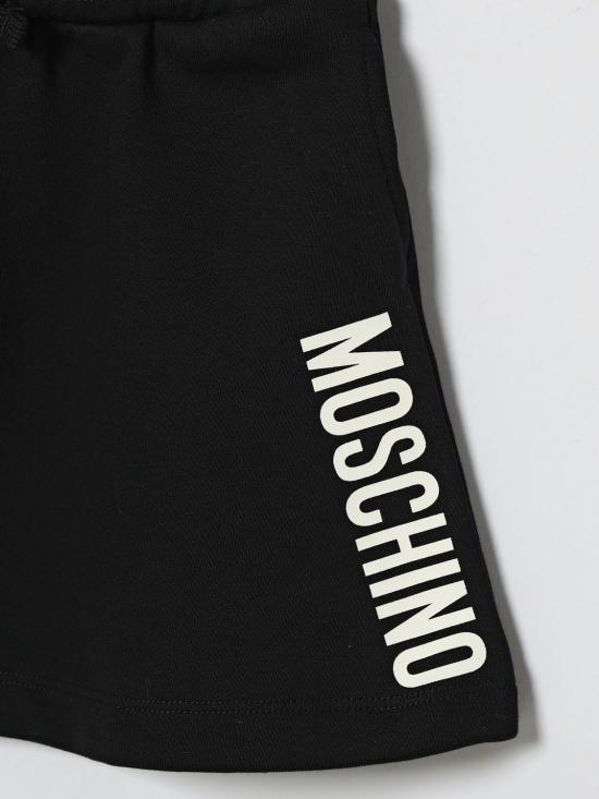 26SS [키즈] 모스키노 스커트 HDJ049LCA32 60100 Black - MOSCHINO