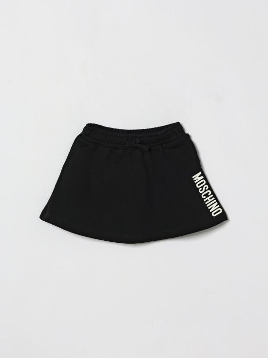 26SS [키즈] 모스키노 스커트 HDJ049LCA32 60100 Black