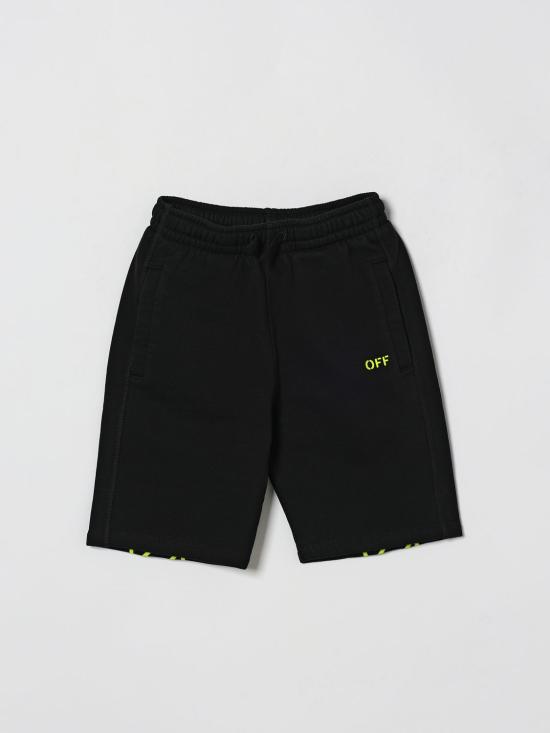 26SS [키즈] 오프화이트 쇼츠/버뮤다 44BCI001S26F002 001 Black