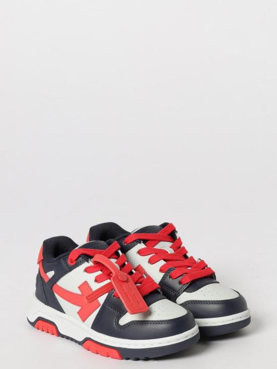 26SS [키즈] 오프화이트 스니커즈 B011S6L0014 625 Red - OFF WHITE