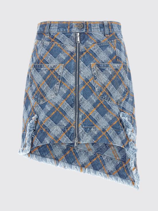 26SS 비비안웨스트우드 숏 스커트 19030016W01DA O201 Blue - VIVIENNE WESTWOOD